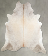 Champagne XX-Large Brazilian Cowhide Rug 7'5"H x 7'0"W #A55318 by Hudson Hides