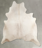 Champagne XX-Large Brazilian Cowhide Rug 8'1"H x 7'2"W #A55319 by Hudson Hides