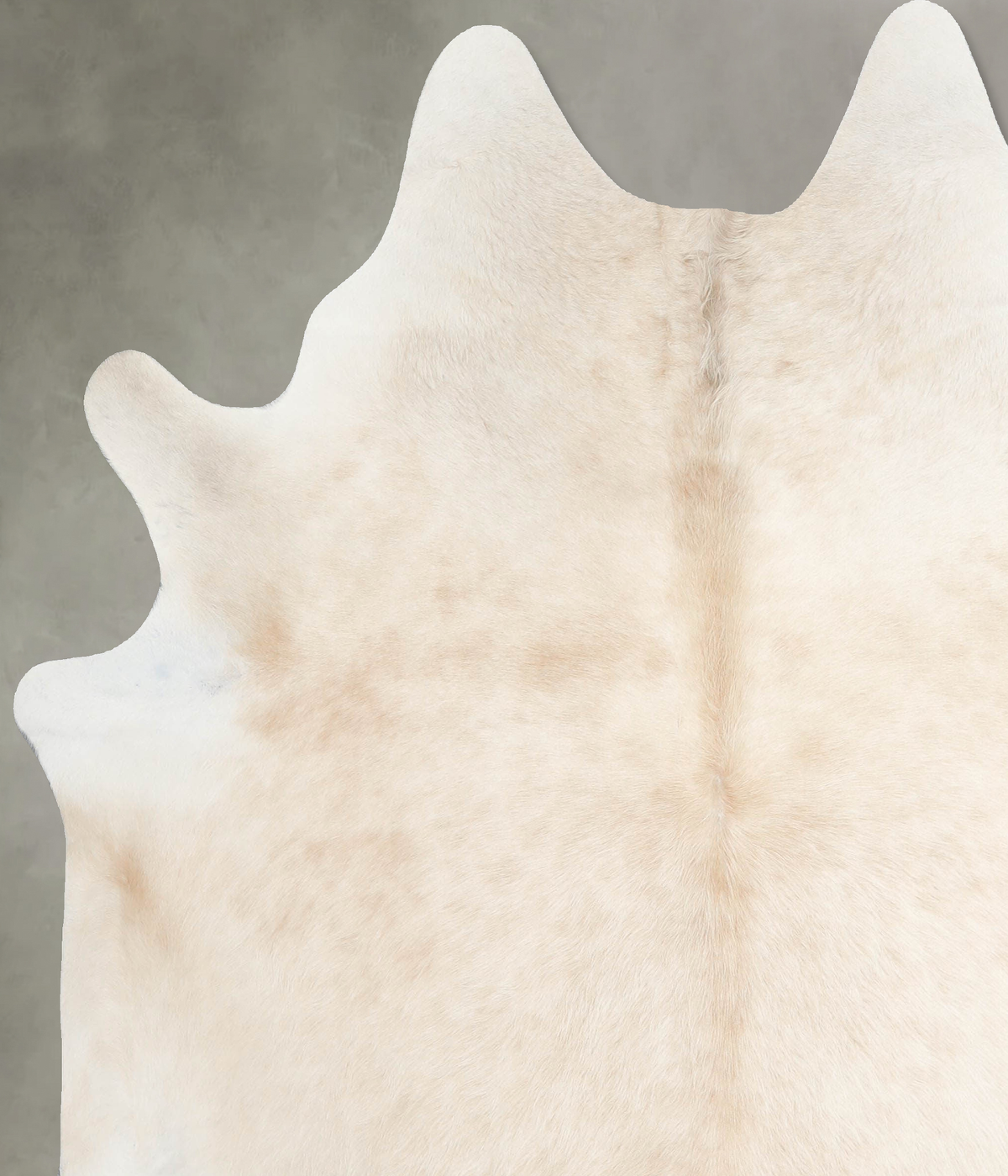 Champagne X-Large Brazilian Cowhide Rug 7'5"H x 6'4"W #A55320 by Hudson Hides