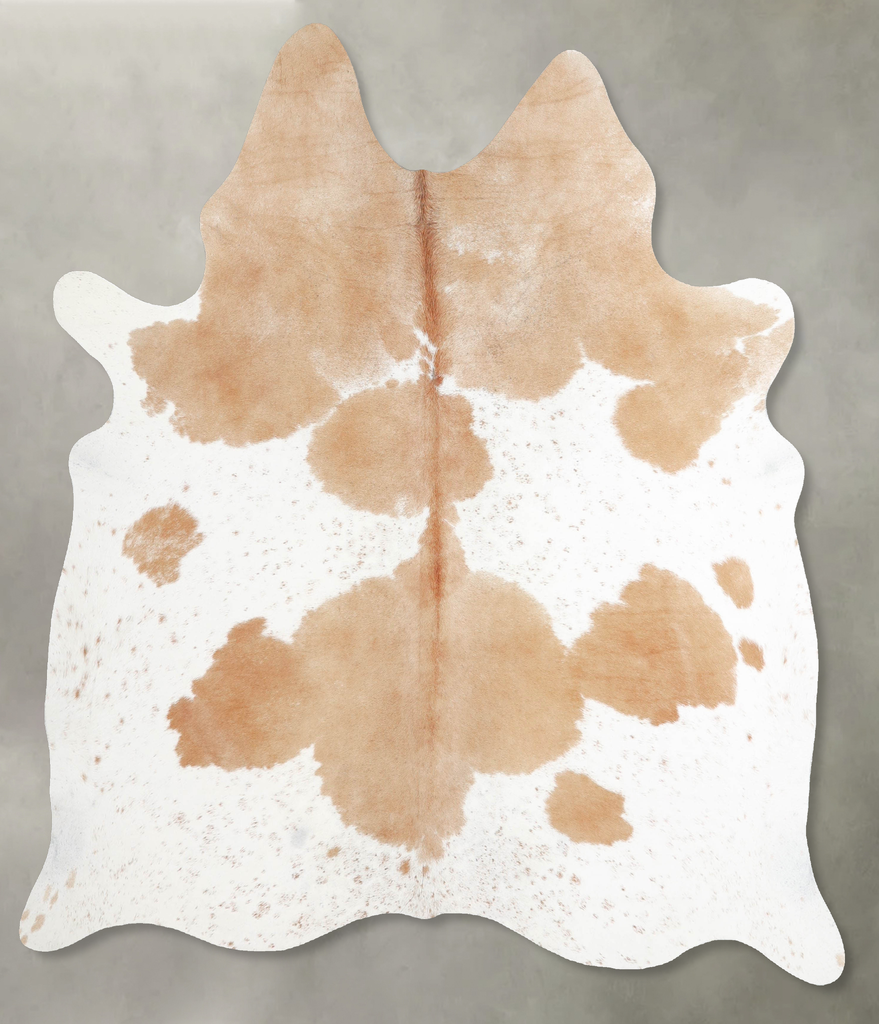 Beige and White Cowhide Rug #A55330