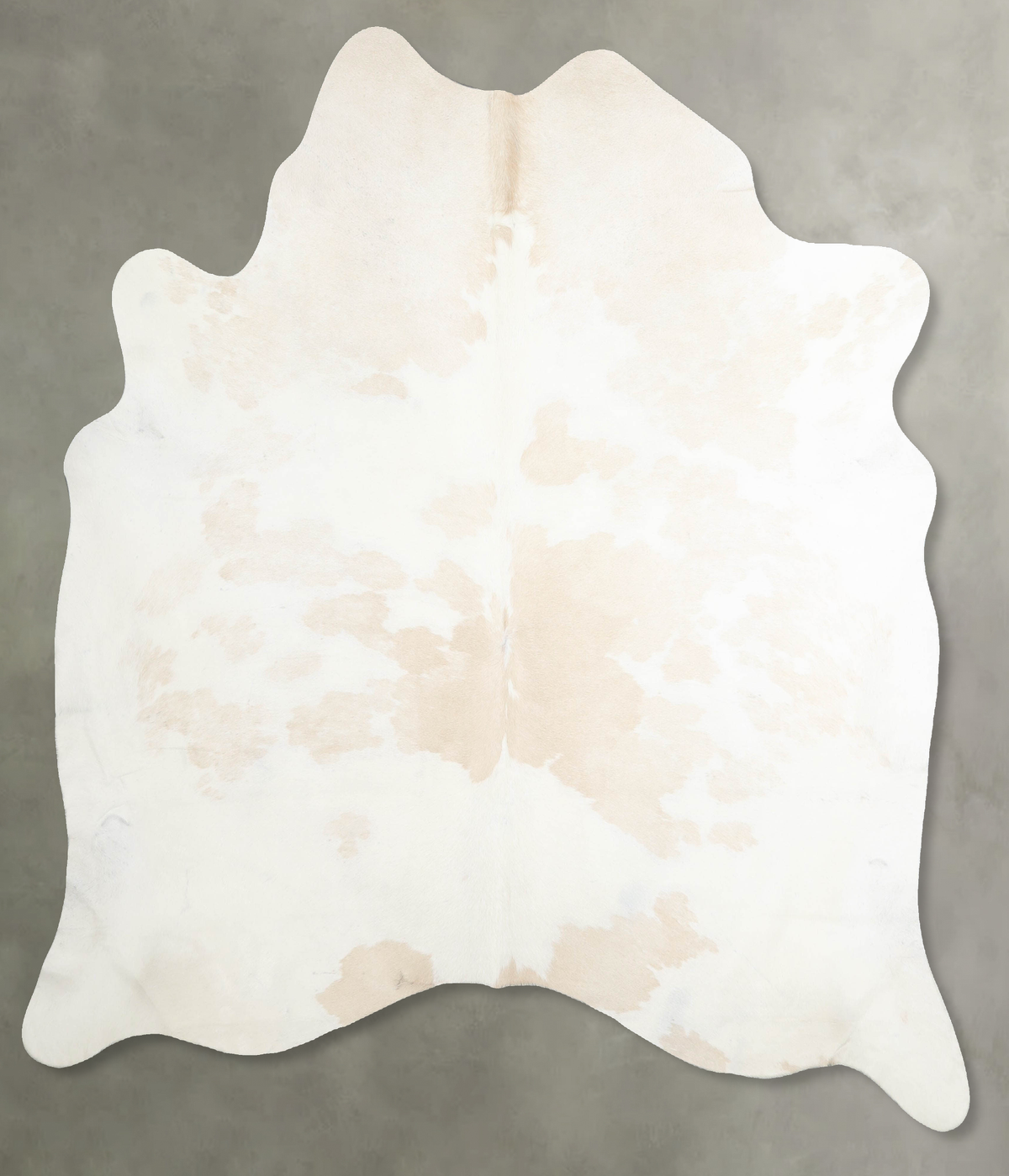 Beige and White Cowhide Rug #A55338