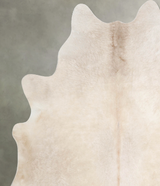 Champagne X-Large Brazilian Cowhide Rug 6'9"H x 6'5"W #A55344 by Hudson Hides