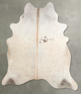 Champagne X-Large Brazilian Cowhide Rug 6'11"H x 6'3"W #A55345 by Hudson Hides