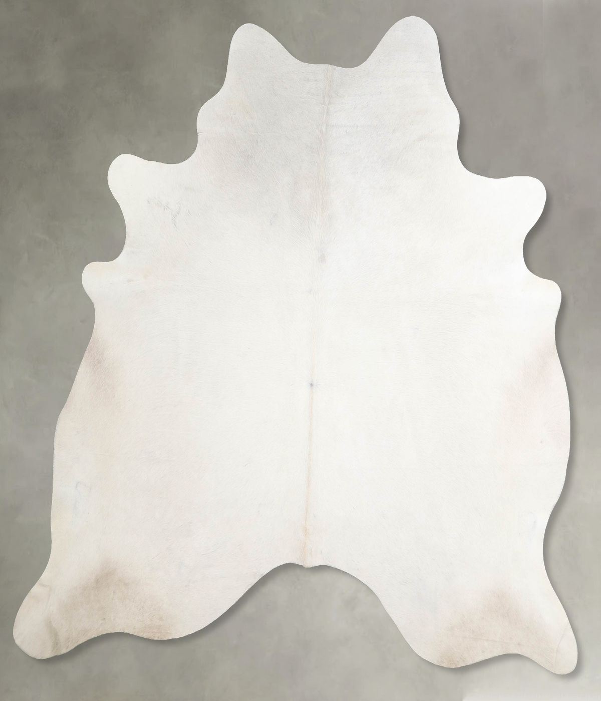 Solid White Cowhide Rug #A55346