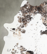 Tricolor X-Large Brazilian Cowhide Rug 7'1"H x 5'9"W #A55370 by Hudson Hides