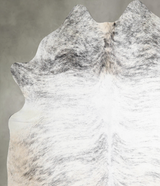 Grey Brindle X-Large Brazilian Cowhide Rug 7'4"H x 6'7"W #A55373 by Hudson Hides