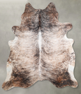 Light Brindle XX-Large Brazilian Cowhide Rug 7'6"H x 7'0"W #A55375 by Hudson Hides