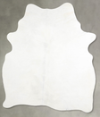 Light Grey Medium Brazilian Cowhide Rug 6'0"H x 4'2"W #A55388 by Hudson Hides