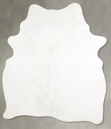 Light Grey Medium Brazilian Cowhide Rug 6'0"H x 4'2"W #A55388 by Hudson Hides