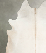 Champagne XX-Large Brazilian Cowhide Rug 7'10"H x 7'1"W #A55392 by Hudson Hides