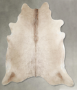 Champagne XX-Large Brazilian Cowhide Rug 7'5"H x 7'3"W #A55393 by Hudson Hides