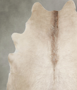 Champagne XX-Large Brazilian Cowhide Rug 7'5"H x 7'3"W #A55393 by Hudson Hides
