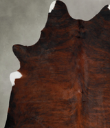Dark Brindle XX-Large Brazilian Cowhide Rug 8'2"H x 6'11"W #A55406 by Hudson Hides
