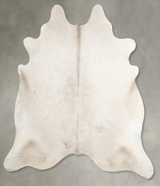 Champagne XX-Large Brazilian Cowhide Rug 7'1"H x 7'4"W #A55407 by Hudson Hides