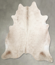 Champagne XX-Large Brazilian Cowhide Rug 7'4"H x 6'11"W #A55408 by Hudson Hides