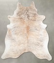 Light Brindle XX-Large Brazilian Cowhide Rug 7'7"H x 6'8"W #A55435 by Hudson Hides