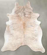 Light Brindle XX-Large Brazilian Cowhide Rug 7'7"H x 6'8"W #A55435 by Hudson Hides