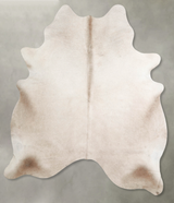 Champagne X-Large Brazilian Cowhide Rug 7'3"H x 6'5"W #A55444 by Hudson Hides