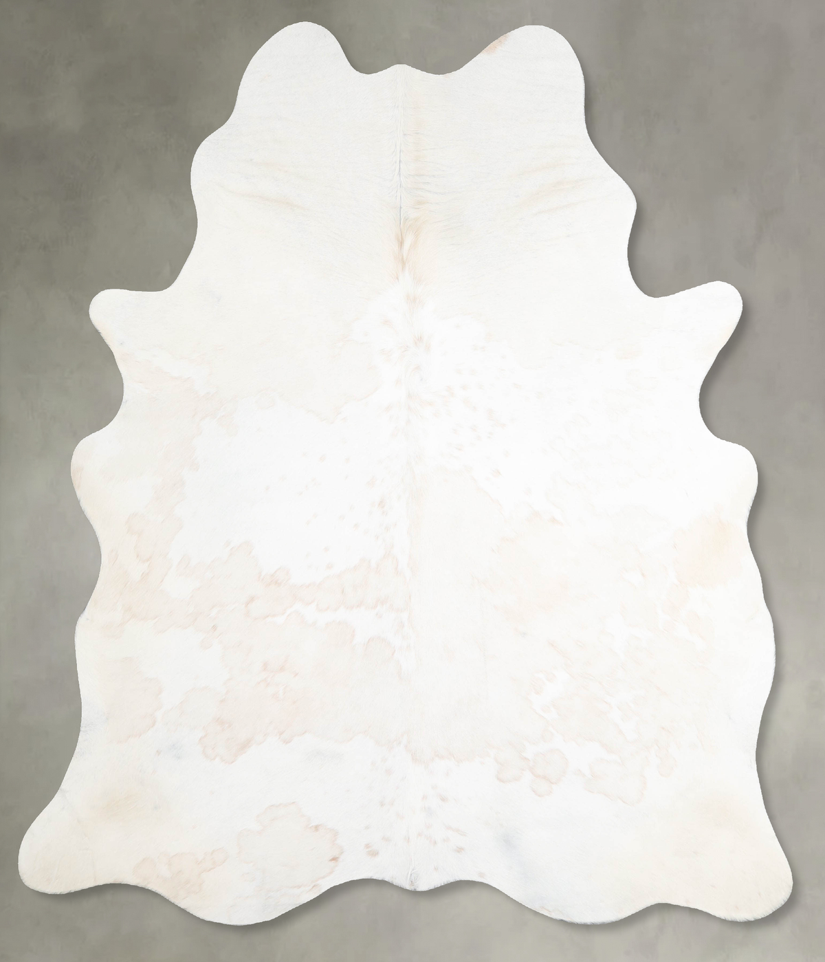 Beige and White Cowhide Rug #A55454