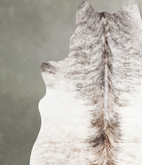 Light Brindle X-Large Brazilian Cowhide Rug 6'10"H x 6'9"W #A55473 by Hudson Hides