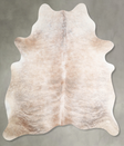 Light Brindle Large Brazilian Cowhide Rug 6'6"H x 5'3"W #A55475 by Hudson Hides