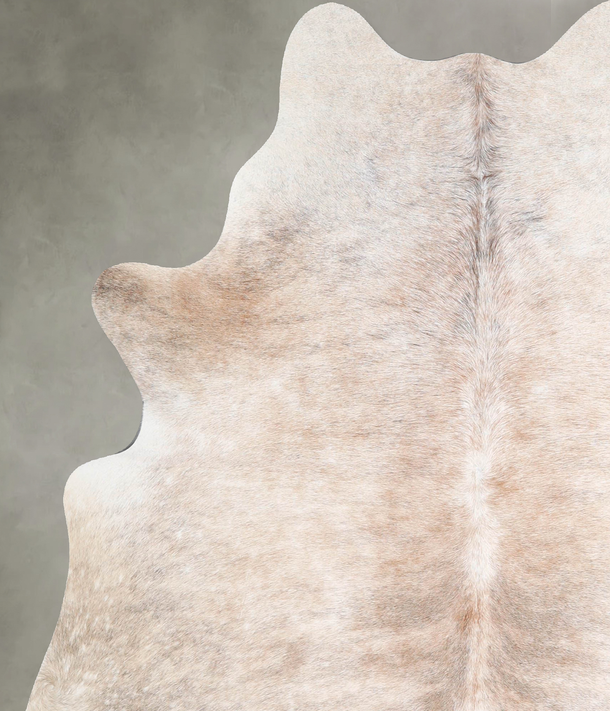 Light Brindle Large Brazilian Cowhide Rug 6'6"H x 5'3"W #A55475 by Hudson Hides