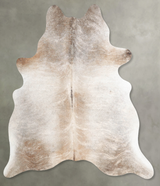 Light Brindle Large Brazilian Cowhide Rug 6'2"H x 5'8"W #A55477 by Hudson Hides