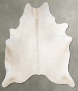 Champagne X-Large Brazilian Cowhide Rug 6'11"H x 6'0"W #A55490 by Hudson Hides