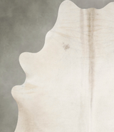 Champagne Large Brazilian Cowhide Rug 6'6"H x 5'8"W #A55493 by Hudson Hides
