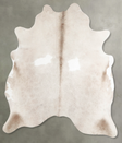 Champagne Large Brazilian Cowhide Rug 6'6"H x 5'10"W #A55494 by Hudson Hides