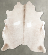 Champagne Large Brazilian Cowhide Rug 6'6"H x 5'10"W #A55494 by Hudson Hides