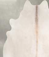 Champagne X-Large Brazilian Cowhide Rug 6'10"H x 6'6"W #A55495 by Hudson Hides