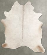 Champagne X-Large Brazilian Cowhide Rug 7'5"H x 5'10"W #A55496 by Hudson Hides