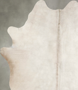 Champagne X-Large Brazilian Cowhide Rug 7'5"H x 5'10"W #A55496 by Hudson Hides