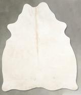 Champagne Medium Brazilian Cowhide Rug 6'0"H x 4'8"W #A55498 by Hudson Hides