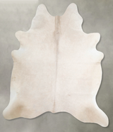 Champagne X-Large Brazilian Cowhide Rug 6'10"H x 6'4"W #A55500 by Hudson Hides