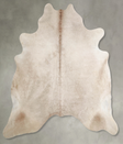 Champagne X-Large Brazilian Cowhide Rug 6'9"H x 6'7"W #A55501 by Hudson Hides