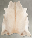 Champagne X-Large Brazilian Cowhide Rug 6'6"H x 6'4"W #A55504 by Hudson Hides