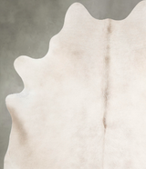 Champagne X-Large Brazilian Cowhide Rug 7'2"H x 5'11"W #A55509 by Hudson Hides