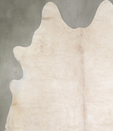 Champagne X-Large Brazilian Cowhide Rug 6'10"H x 6'4"W #A55513 by Hudson Hides