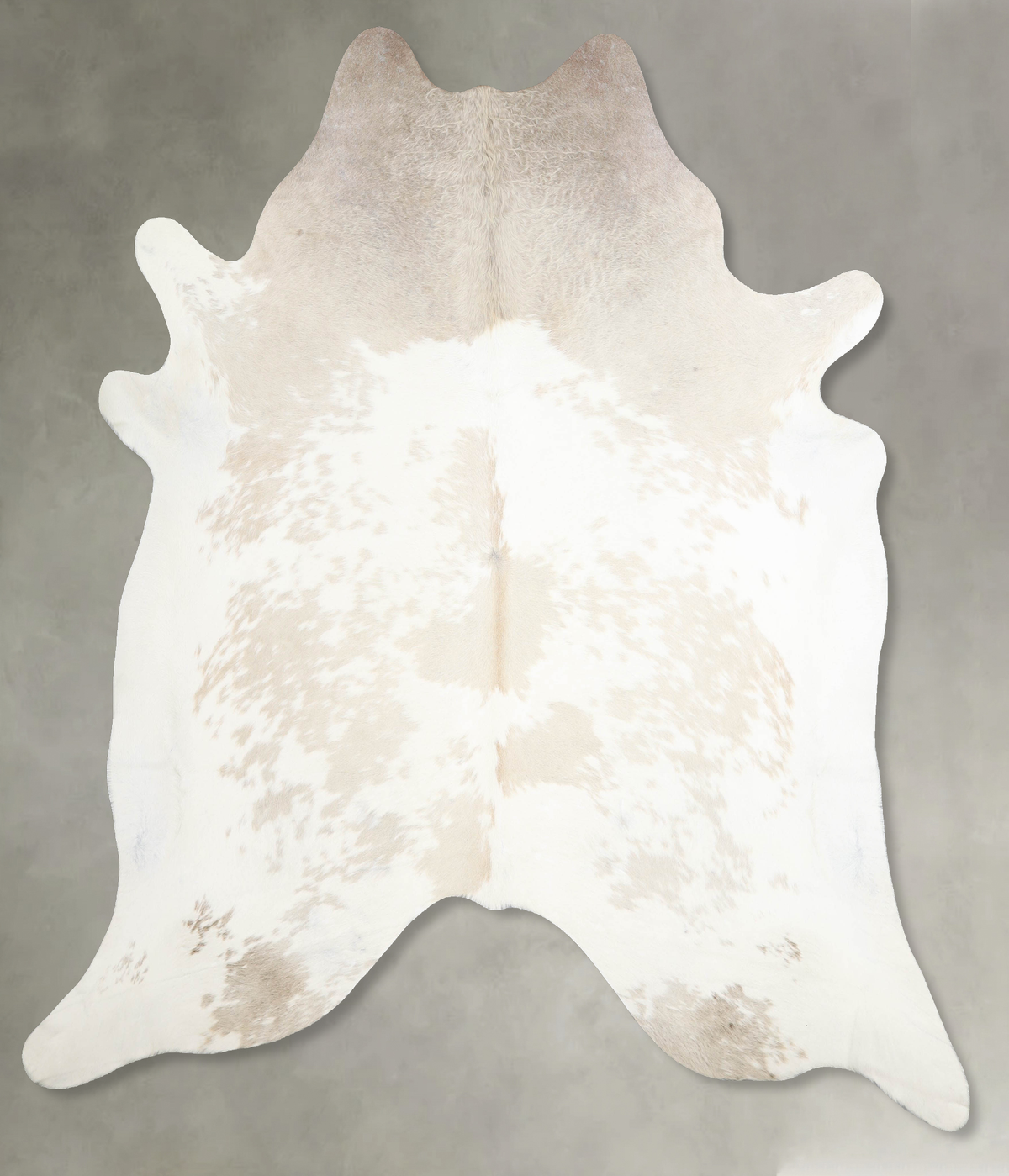 Beige and White Cowhide Rug #A55516