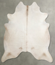 Champagne X-Large Brazilian Cowhide Rug 6'7"H x 6'6"W #A55540 by Hudson Hides