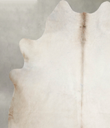 Champagne X-Large Brazilian Cowhide Rug 6'7"H x 6'6"W #A55540 by Hudson Hides