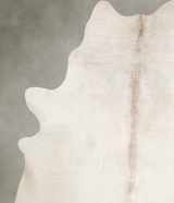 Champagne X-Large Brazilian Cowhide Rug 7'2"H x 6'1"W #A55544 by Hudson Hides