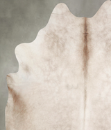 Champagne XX-Large Brazilian Cowhide Rug 7'7"H x 6'8"W #A55554 by Hudson Hides