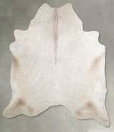 Champagne XX-Large Brazilian Cowhide Rug 8'2"H x 7'2"W #A55555 by Hudson Hides