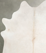 Champagne X-Large Brazilian Cowhide Rug 7'1"H x 6'3"W #A55558 by Hudson Hides