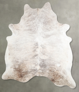Grey Brindle XX-Large Brazilian Cowhide Rug 8'0"H x 6'7"W #A55559 by Hudson Hides