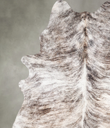 Light Brindle X-Large Brazilian Cowhide Rug 7'6"H x 6'3"W #A55560 by Hudson Hides