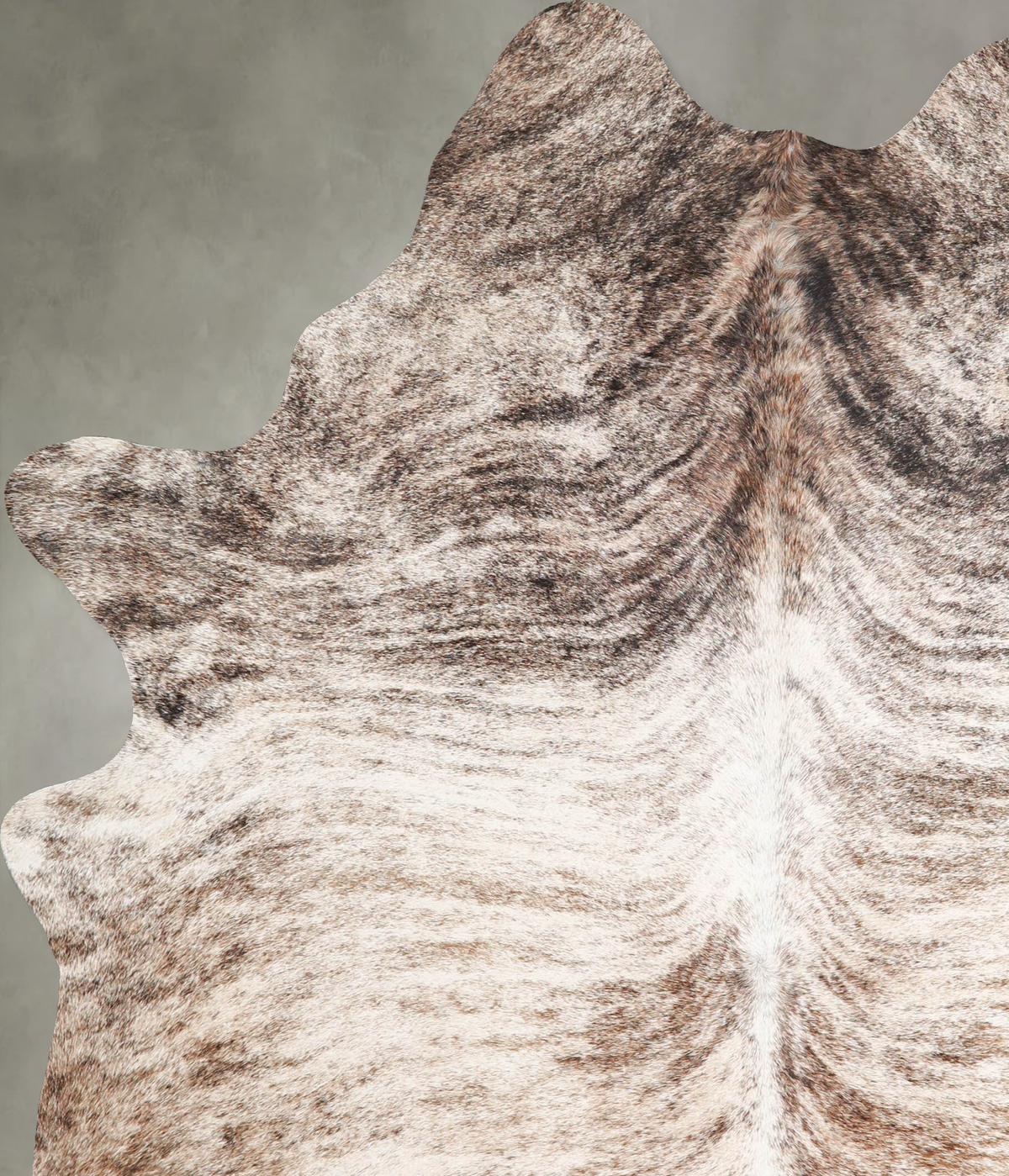 Light Brindle X-Large Brazilian Cowhide Rug 7'6"H x 5'8"W #A55562 by Hudson Hides